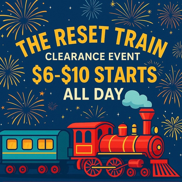 Urban Outfitters Other - THE RESET TRAIN 🚂 $6-$10 Starts : Gifts : Giveaways : 12/30 6:30a-10:30p EST
